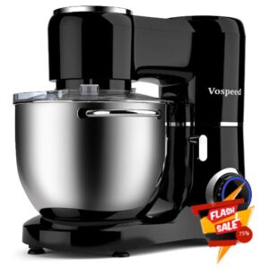 Vospeed Stand Mixer 1500W 8L Cake Mixer Electric Kitchen Food Mixer with Stainless Steel Bowl