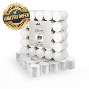 delka 8 Hour Tea Light Candles