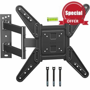 BONTEC TV Wall Bracket Mount for 26-55 inch LED LCD Flat Curved TVs