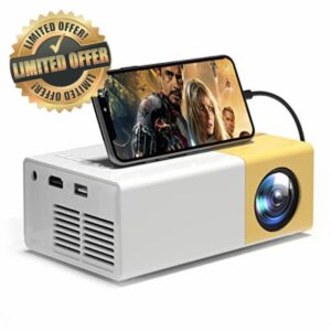Mini Projector Portable 1080P Full HD Supported