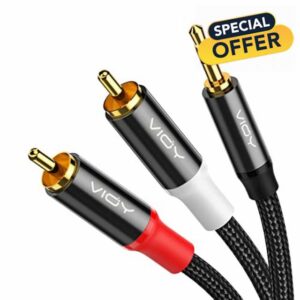 Phono to 3.5mm Jack Cable[3 M]