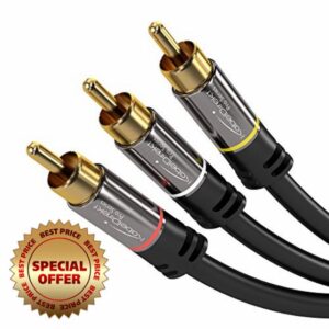 KabelDirekt – 2m – RCA/phono AV cable