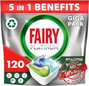 Fairy Platinum All-In-One Dishwasher Tablets Bulk