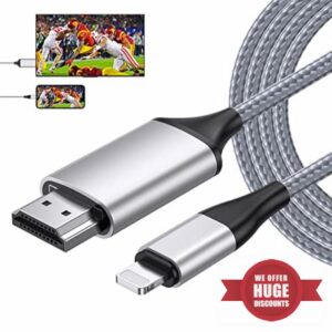 lulaven HDMI Cable for iPhone to TV