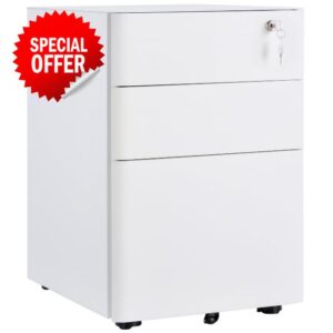 Vinsetto Lockable File Cabinet