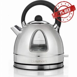 Cuisinart Traditional Kettle | 1.7L Capacity | Stainless Steel | CTK17U