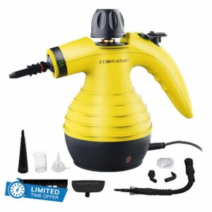 Comforday Multi-Purpose Steam Cleaner with 9-Piece Accessories