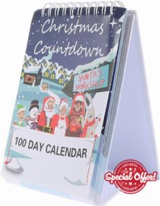 100 Day Christmas Countdown Calendar 2023