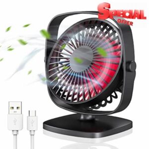 VersionTech Small Desk Fan