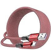 Txtcu USB C Cable 5M, Extra Long USB C Charger Cable Nylon Braided USB Type C Cable Compatible fo...