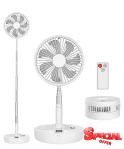 LBSTP Portable Standing Fan with Remote Control