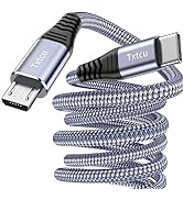 Txtcu USB C to Micro USB Cable 1M, USB Type C to Micro Cable Nylon Braided USB C to Micro Charger...
