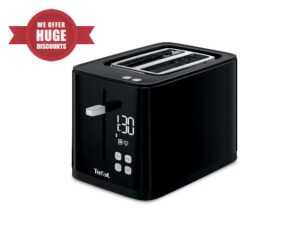Tefal Smart 'N' Light 2 Slice Digital Toaster TT640840
