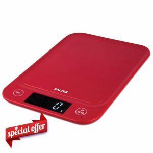 Salter Red 1067 RDDRA_OS 5kg Digital Kitchen Scale