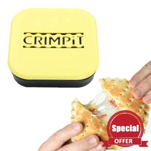 The CRIMPiT - A toastie maker for Thins - Make toasted snacks in minutes - Healthy toasted snacks - Designed especially to work with low calorie Thin bread - Made In The UK
