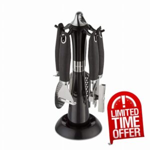 Morphy Richards Dune 976040 4 Piece Gadget Set with Carousel Stand