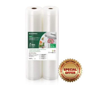 Bonsenkitchen Vacuum Food Sealer Rolls Bags