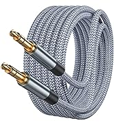 Txtcu Aux Cable 3.5mm Audio Cable 10M, Nylon Braided Aux Lead for Car, Headphone, iPhone, iPad, i...