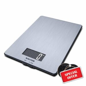 Salter 1103 SSDR Premium Stainless Steel Electronic Kitchen Scale