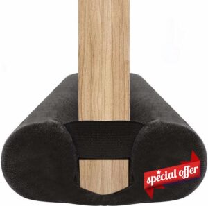 BKSAI Door Draught Excluder for Bottom of Doors Double Sided Draft Excluder Cushion for Front Door Seal Insulation (33-39"