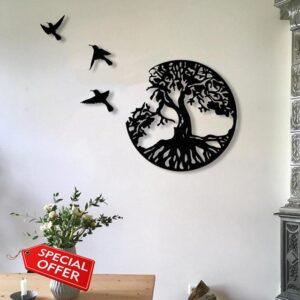 Tree Life Metal Wall Art