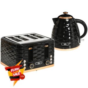 HOMCOM Kettle and Toaster Sets