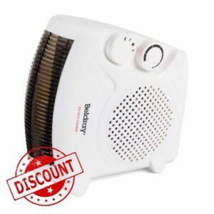 Beldray EH0569SSTK Electric Flatbed Fan Heater – Upright Heater with 2 Heat Settings and Cool Air Function