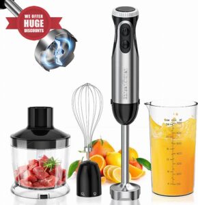 Bonsenkitchen Stainless Steel Hand Blender