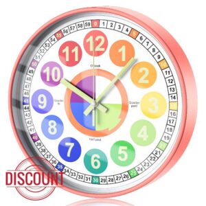 October Elf Kids Wall Clock