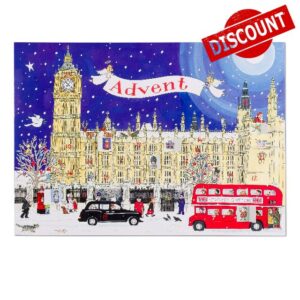 Alison Gardiner Advent Calendar 'Palace of Westminster' Large Traditional A3