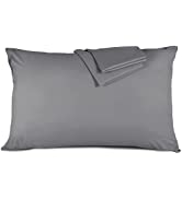 Hafaa Grey Cushion Covers 45 x 45 cm - Crushed Velvet Square Throw Pillow Case - Pack of 2 Decora...