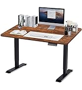 KAIMENG Standing Desk Electric Height Adjustable Desk, 100 x 60 cm Sit to Stand Desk Stand Up Des...