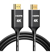 Highwings USB C to HDMI Cable 4K 1.8m, UHD Thunderbolt 3/4 to HDMI Cable[Anti-Interference][Gold-...