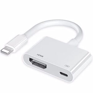 [Apple MFi Certified] Lightning to HDMI Adapter for iPhone to TV
