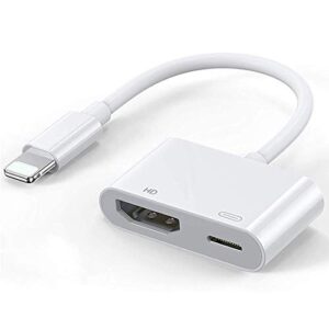 Qualihome Compatible with iPhone iPad to HDMI Adapter