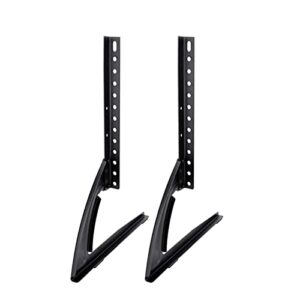Holdfiturn Universal TV Stand 26" - 42" | Tabletop TV Stand Pedestal | Adjustable TV Mount Stands for LCD LED TV
