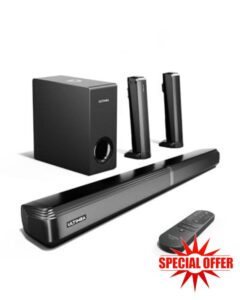 ULTIMEA 4.1ch Sound Bar for Smart TV with Subwoofer