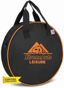 Xtremeauto Camping Cable Organiser Bag - Hook Up Cable Storage Bag