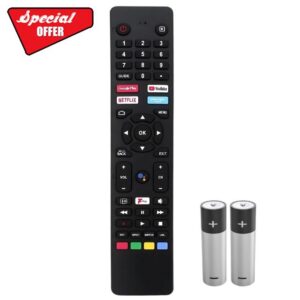 Smart Remote Control for JVC TV's | Replacement RM-C3250 | Instant Access Netflix