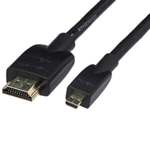 Amazon Basics Flexible Micro HDMI to HDMI Cable