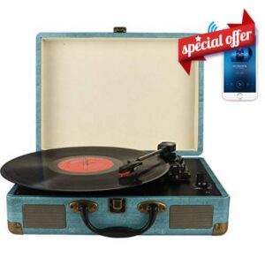 Vinyl Record Player Belt-Drive 3-Speed