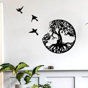 12x12inch Tree Life Wooden Wall Art