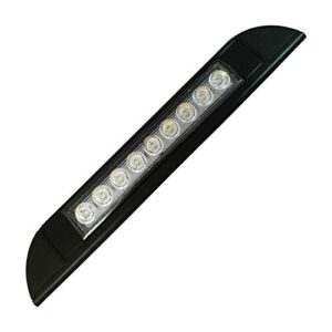 Hausdec 9 LED Awning Light 12V 24V Waterproof 256mm Exterior Caravan Motorhome Strip Lamp Black