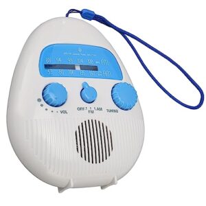 Portable AM FM Shower Radio