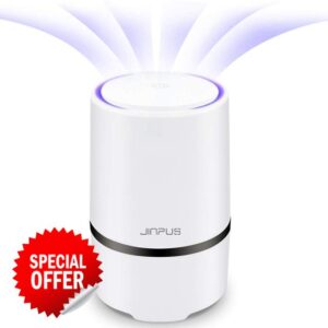 JINPUS Air Purifier Air Cleaner for home with True HEPA Filter
