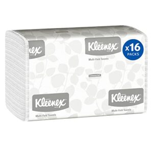 Kleenex Hand Towels 1890 - Multifold Paper Hand Towels - 16 Packs x 150 White Paper Towels (2