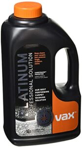 Vax Platinum Professional 1.5 Litre Carpet Cleaner Solution | Deep Cleans and Removes Tough Stains | Neutralises Pet Odours - 1-9-139136