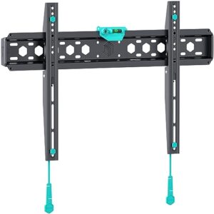 ONKRON Universal TV Wall Mount for 43-85 Inch TVs - TV Mount VESA Mount 50x50mm to VESA 600x400 up to 68 kg Wall Mount FM6 Black