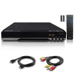 Roxel RDP-S600 DVD Player with HDMI Cable and RCA Cable Included - Multi Region - USB Port - Remote Control - Full HD - Stop Resume Function - CD Player - HDMI and RCA Po