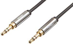 Amazon Basics AUX 3.5mm Stereo Audio Cable (1.2 m / 4 Feet)
